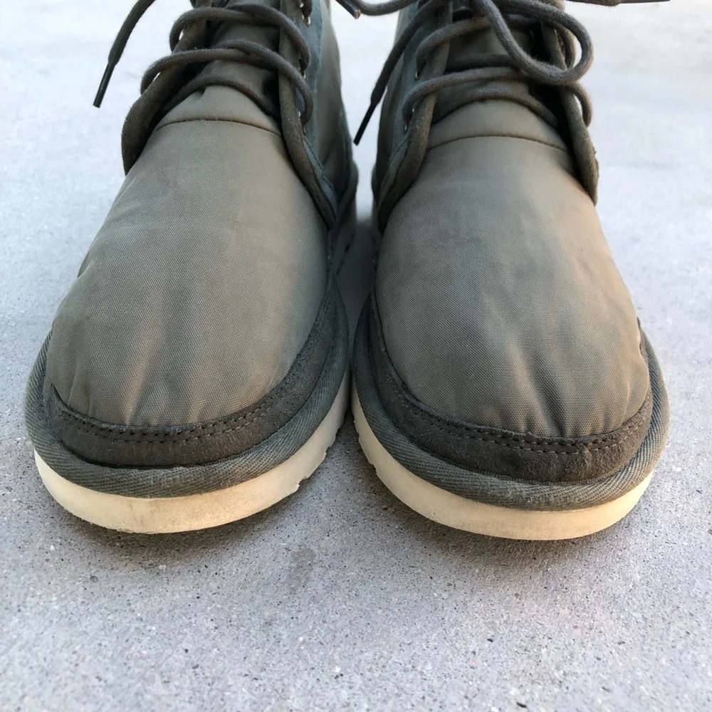 UGG Neumel Zip MLT Mens Shoes Military Green Mid Top Sneakers 1102430 Size 9 US - Picture 5 of 16